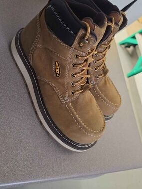 KEEN Utility Men's Cincinnati 6" Composite Toe Waterproof Wedge Work Boots